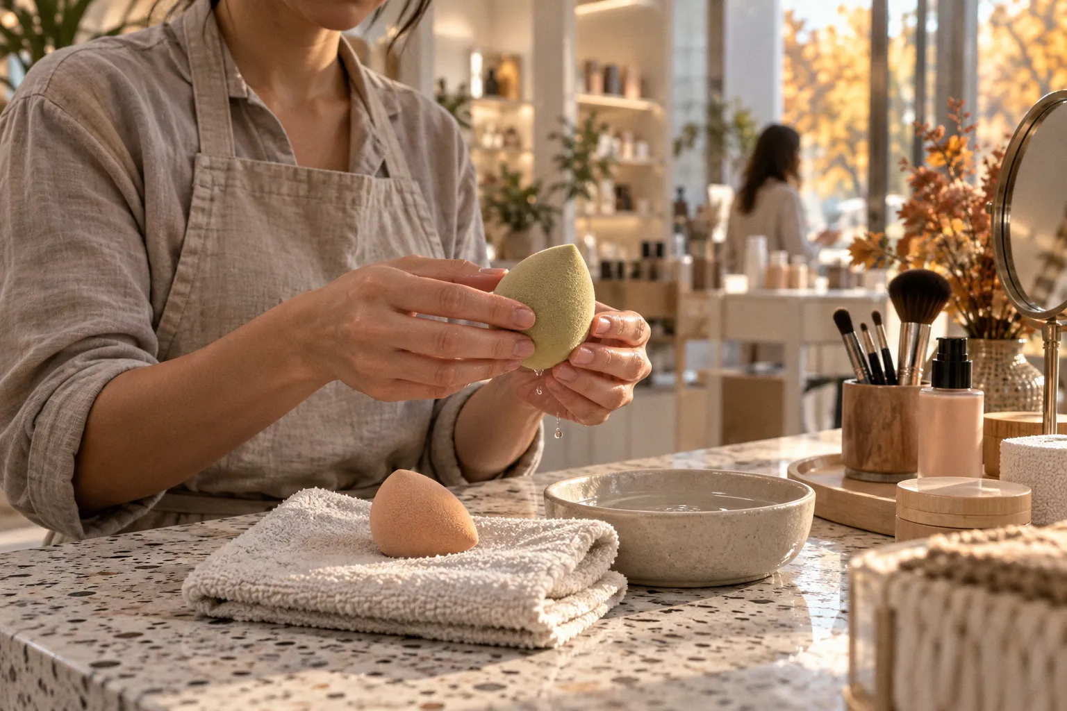 Biodegradable makeup sponges: our 30-day durability test