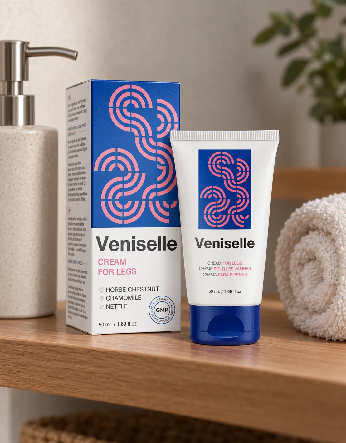 Veniselle — the package in everyday use