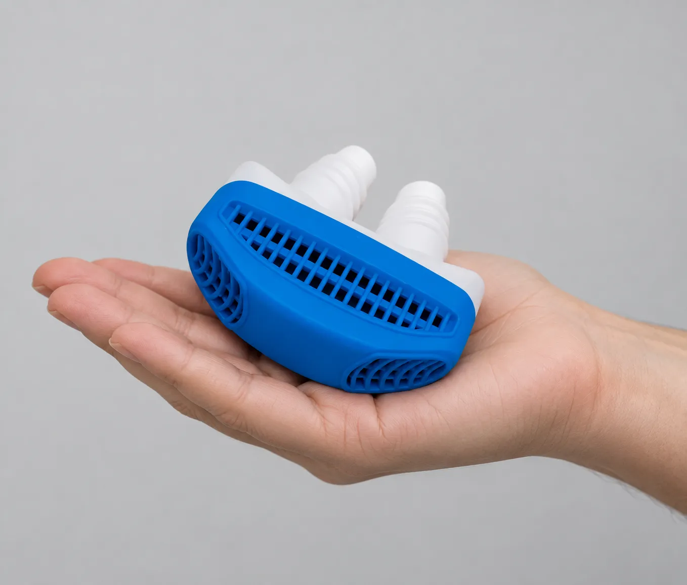Aerflow — the package held in a hand