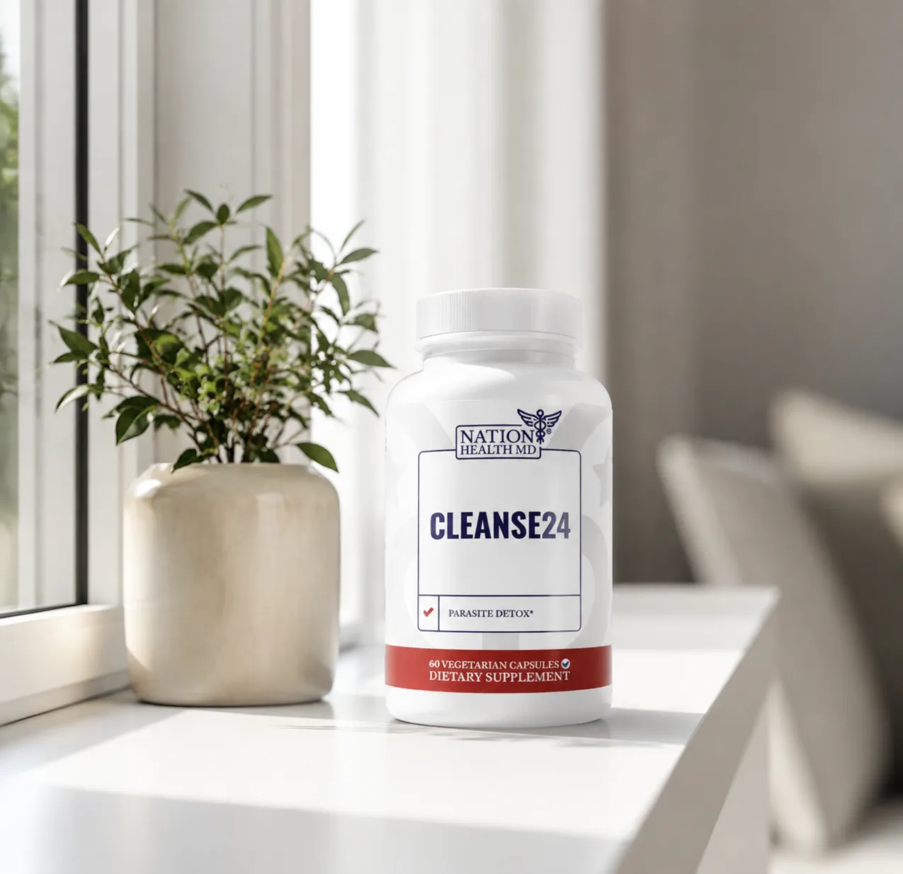Cleanse 24 VSL — the package in everyday use