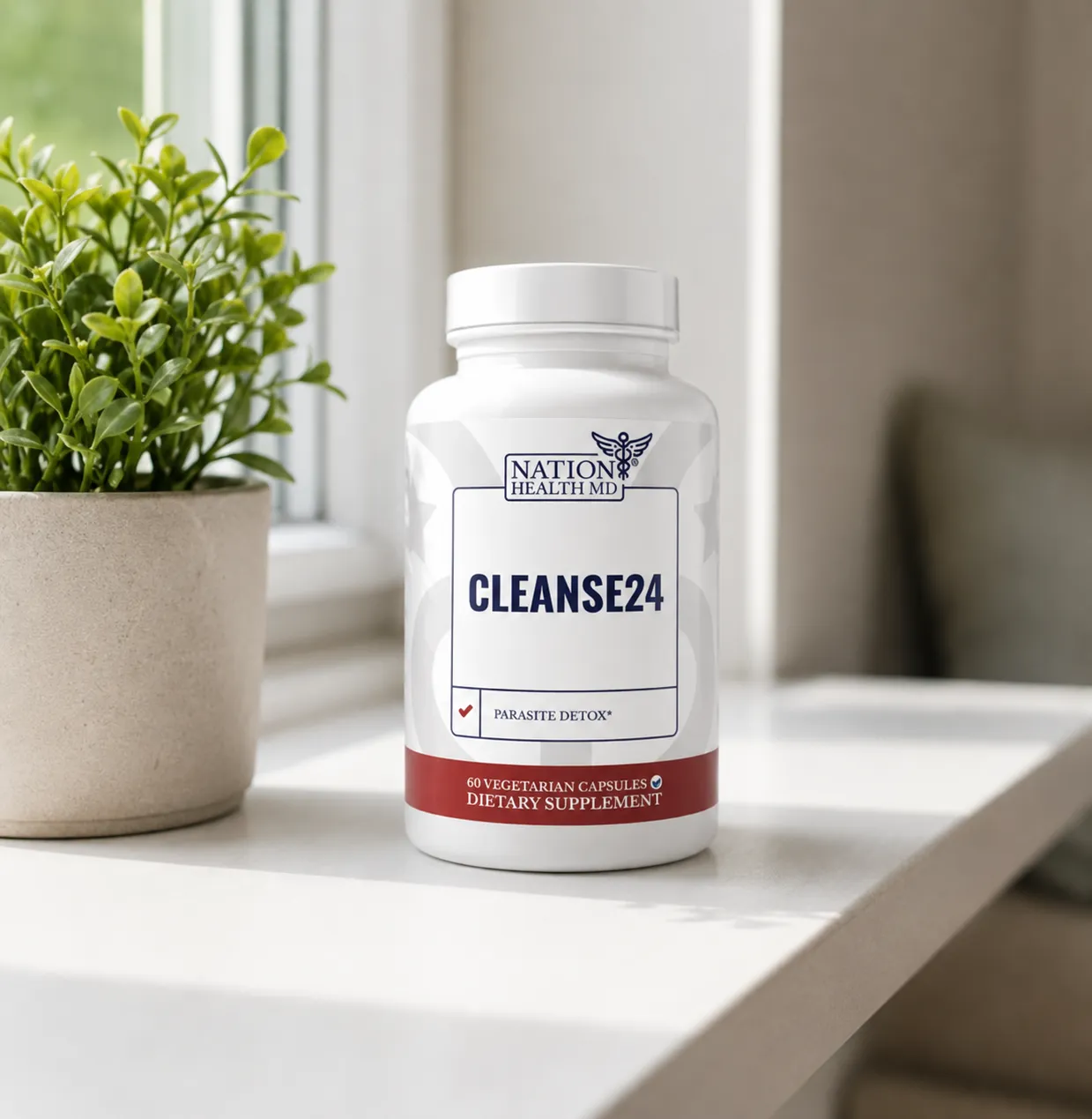 Cleanse 24 — the package in everyday use