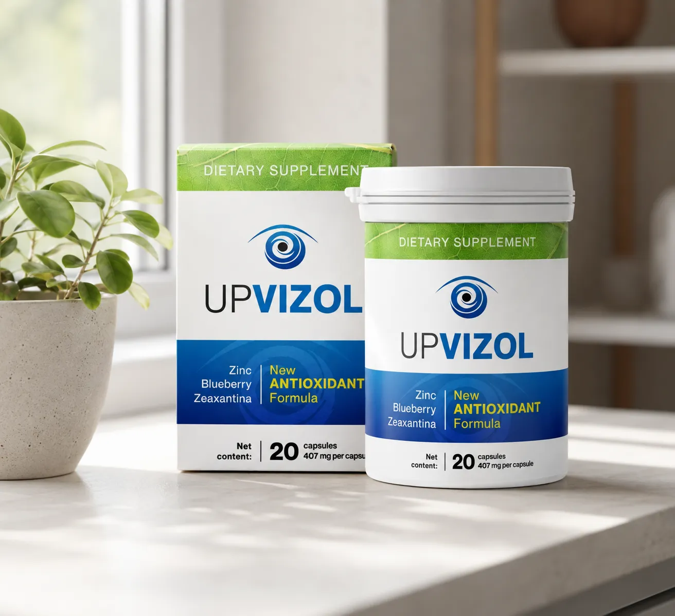 UpVizol — the package in everyday use