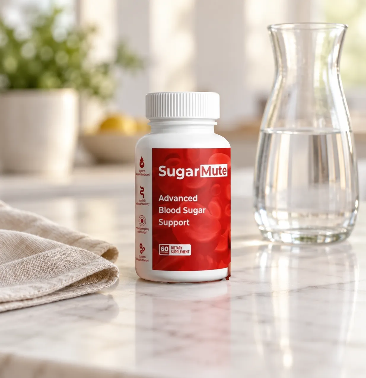 SugarMute — the package in everyday use