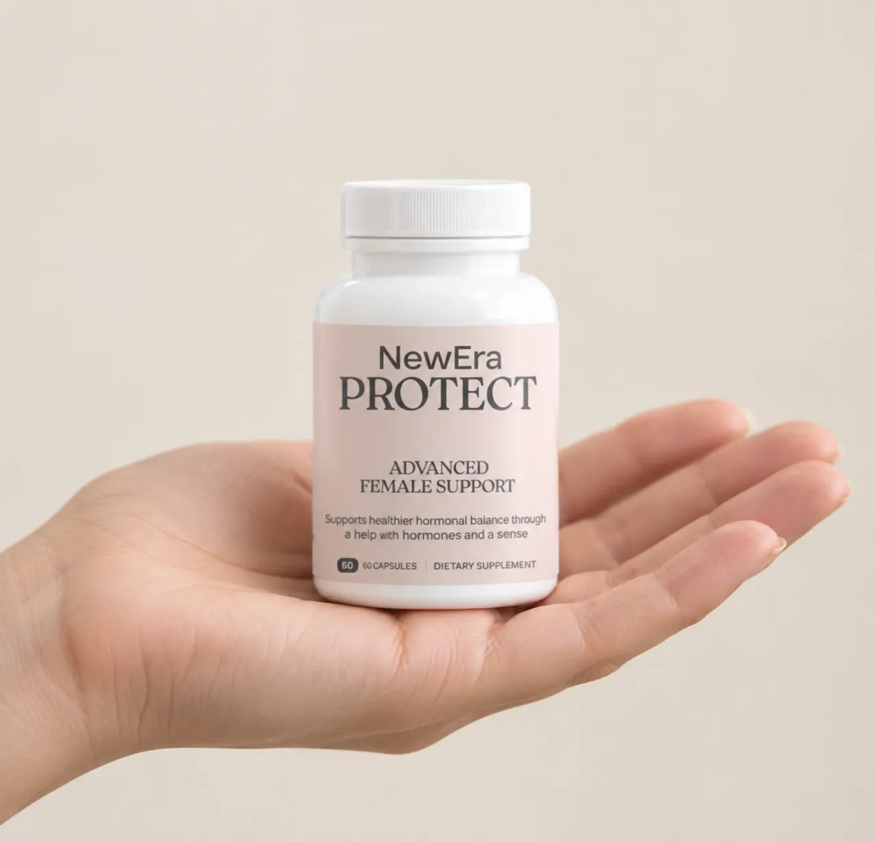 NewEra Protect — the package held in a hand