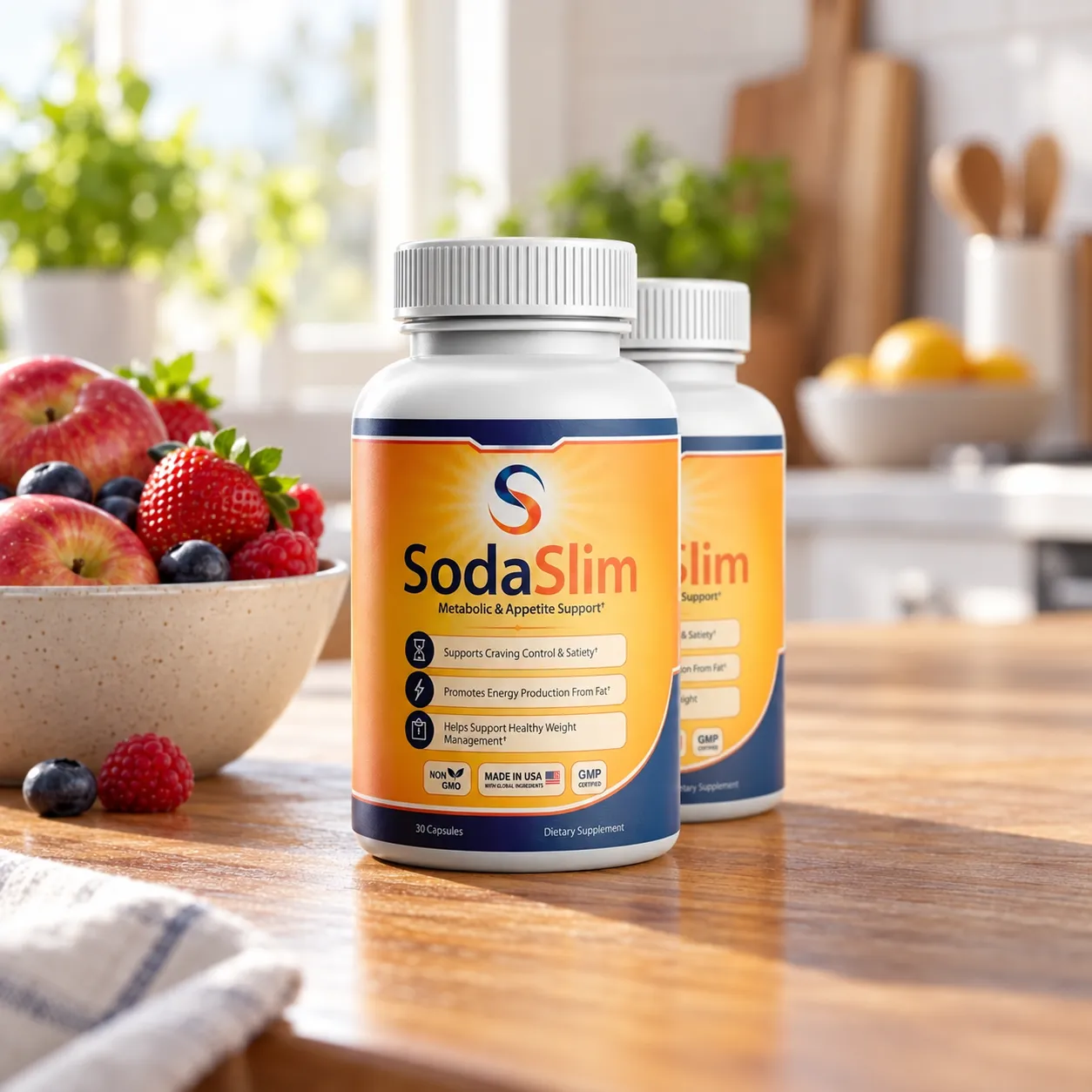 SodaSlim — the package in everyday use